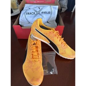 Puma evoSpeed Star8 Running Spikes Orange Track & Field Racing Sprints Men Sz 13